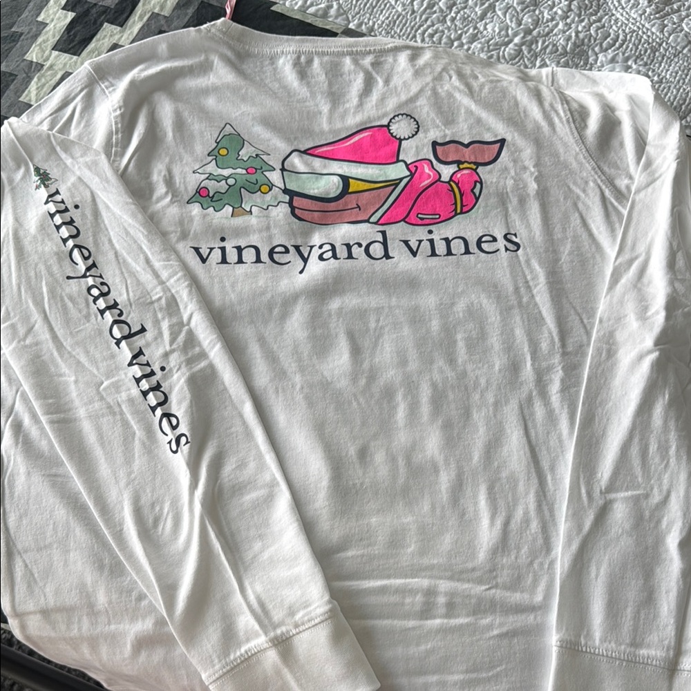 Vineyard Vines White Long Sleeve Shirt